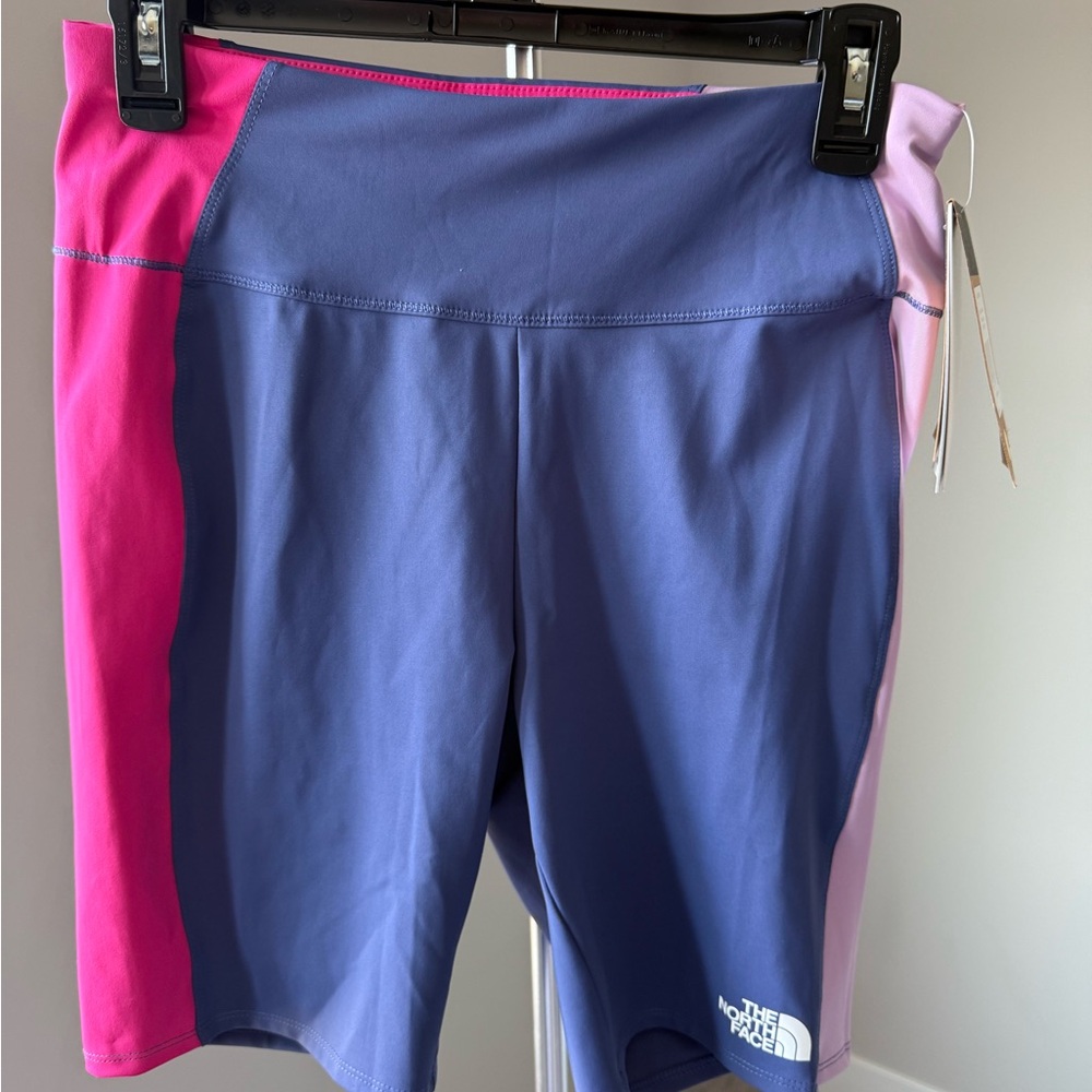 The North Face Girls's Multicolor Bike Shorts NWT